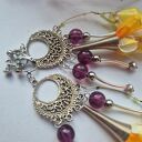 Klipsy wykonane w pojedynczym egzemplarzu duże i lekkie naprawdę zwracają uwagę trzeba lubić takie S