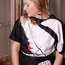 Klipsy lekkie długie pióra i, elementy metalowe i elementy drewniane polecam lekkie