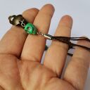 Klipsy czaszki handmade lekkie i długie polecam. Box x1