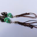 Klipsy czaszki handmade lekkie i długie polecam. Box x1