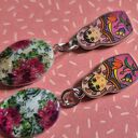 Klipsy orientalne matrioszki boho box w1