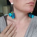 Klipsy etno boho szkiełka polecam