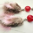 Klipsy pióra duże i lekkie, box x1