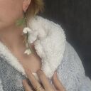 Kolczyki leciutkie boho rękodzieło polecam