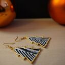 Kolczyki - stal chirurgiczna - choinki