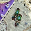Kolczyki sutasz boho chic