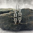 Ażurowe kolczyki chainmaille