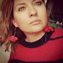 Kolczyki kwiaty - lekkie i duże boho folk od Ruda Klara