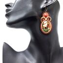 Autumn kolczyki sutaszowe