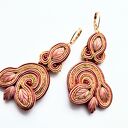 Almond Leaves kolczyki sutasz