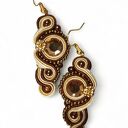 Kolczyki sutasz Nane Sutasz rękodzieło