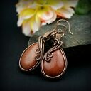 Kolczyki z piaskiem pustyni