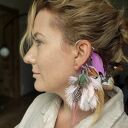 piora kolory - box x1 - nausznica w stylu boho na jedno ucho