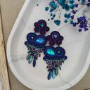 Kolczyki Glam Boho - ekstrawagancki, kolorowy projekt