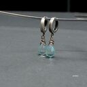 Akwamaryn - kolczyki 020