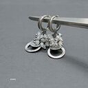 Kryształ górski - kolczyki 010