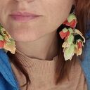 Ręcznie robione kolczyki handmade