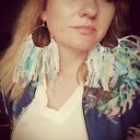 Kolczyki długie lekkie boho - bujne frędzle z nutą etno