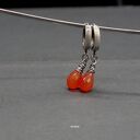 Karneol - kolczyki 08