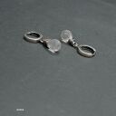 Kwarc różowy - kolczyki 06