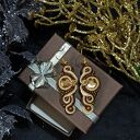 Kolczyki sutasz Nane Sutasz rękodzieło