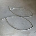 Kolczyki Simple Silver Big ze srebra 925 - geometryczne i długie