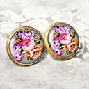 KOLCZYKI ARTYSTYCZNE "SWEET ROSES"