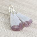 Agat i srebro - kolczyki 1961a