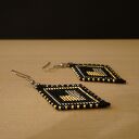 Kolczyki stal chirurgiczna - serca