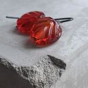 Kolczyki Red Glass
