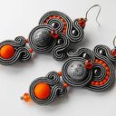 Nirvana - kolczyki soutache