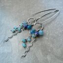 niebieskości srebro 925