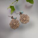 Kolczyki Koła Filigran Mandala