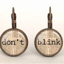 Don't blink - małe kolczyki wiszące
