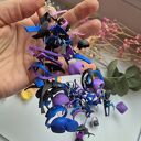 Kolczyki leciutkie kwiaty polecam rękodzieło