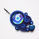 Kolczyki sutasz haftowane Oko Proroka