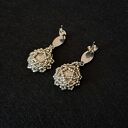 Kolczyki „Crystal Maxima” z Kryształków Preciosa i Koralików Miyuki