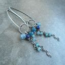 niebieskości srebro 925