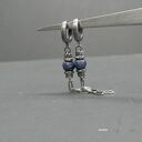 Szafiry - kolczyki 016