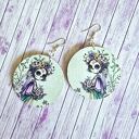 Kolczyki wiszące - Día de los Muertos