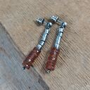 Kolczyki - surowy hessonit