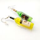 Kolczyki Dwa Wina - handmade wino w Twoich uszach
