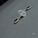 Kwarc różowy - kolczyki 06