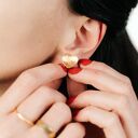 Kolczyki duże serca