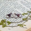 drops - kolczyki z miedzi