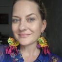 Kolorowe kolczyki kwiaty - lekkie i ręcznie robione