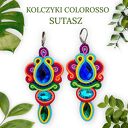Kolczyki sutasz colorosso