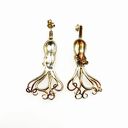 Kolczyki - Ośmiornica brązowa