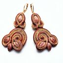 Almond Leaves kolczyki sutasz