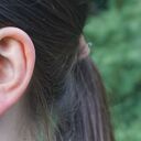 Kolczyki drewniane GŁOWA PSA